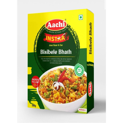 AACHI READY TO EAT BISIBELABATH 300GM (1X20)